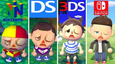 Este vídeo nos muestra cómo han evolucionado las animaciones de picaduras en Animal Crossing