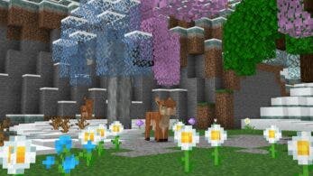 Minecraft recibe un nuevo mapa primaveral gratuito
