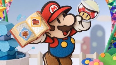 Paper Mario: Sticker Star cuenta con este peculiar vacío en el que Mario no puede morir