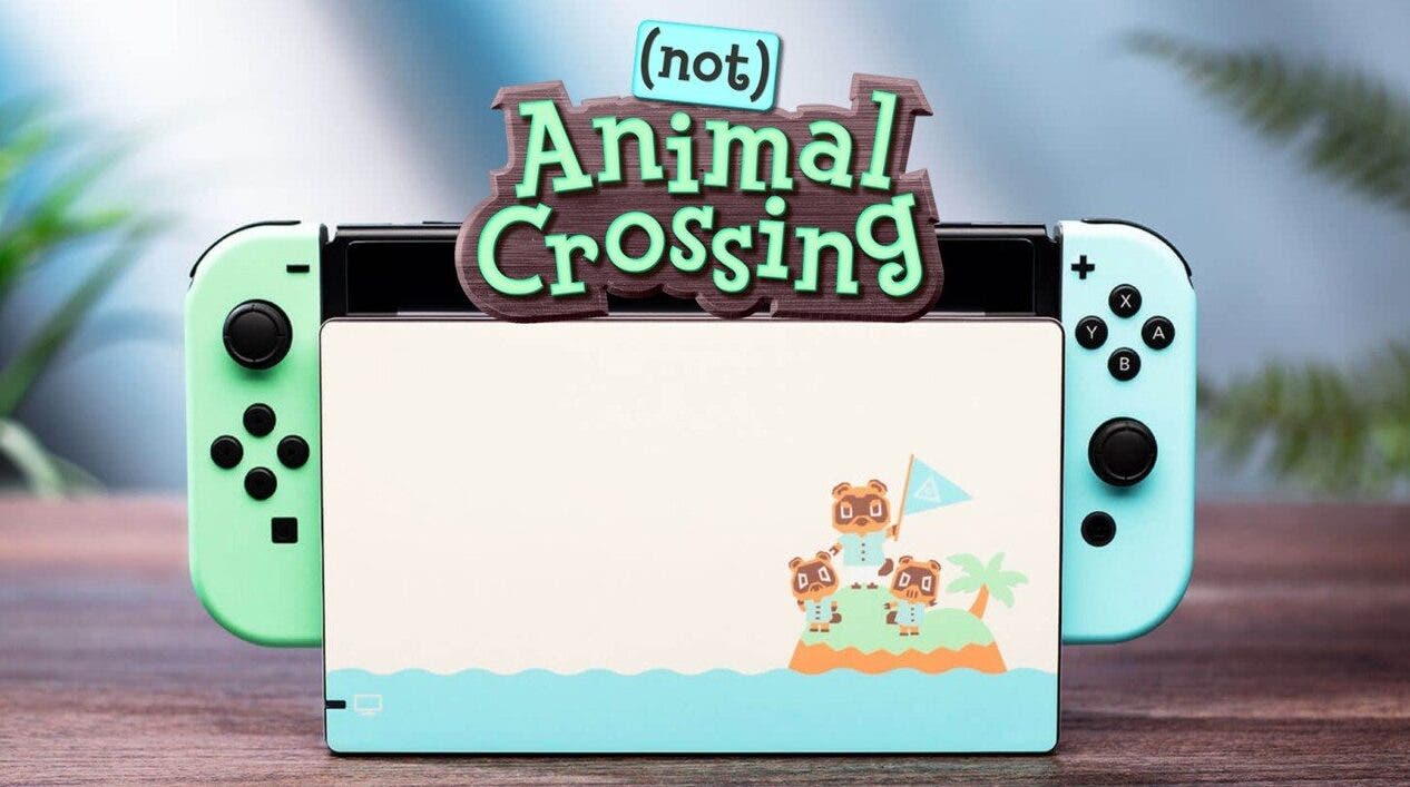 Ya están disponibles estas skins de Animal Crossing: New Horizons de Dbrand para Nintendo Switch