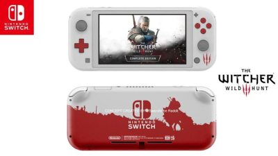 Fan imagina cómo sería una Nintendo Switch Lite edición The Witcher 3: Wild Hunt