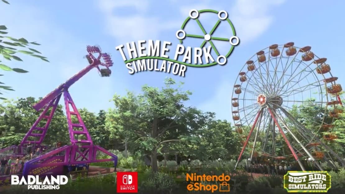 Theme Park Simulator llegará a Nintendo Switch: disponible el 17 de abril