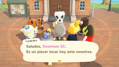 Todo sobre las canciones y los conciertos de Totakeke en Animal Crossing: New Horizons