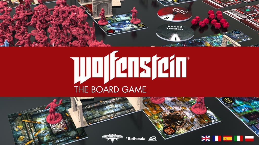 El juego de mesa de Wolfenstein consigue la financiación necesaria en Kickstarter en su primer día