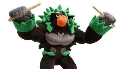 Así lucen los peluches de Rillaboom, Cinderace e Inteleon disponibles en los Pokémon Center online de Japón