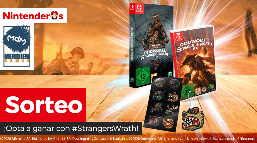 [Act.] ¡Sorteamos una edición limitada de Oddworld: Stranger’s Wrath para Nintendo Switch!