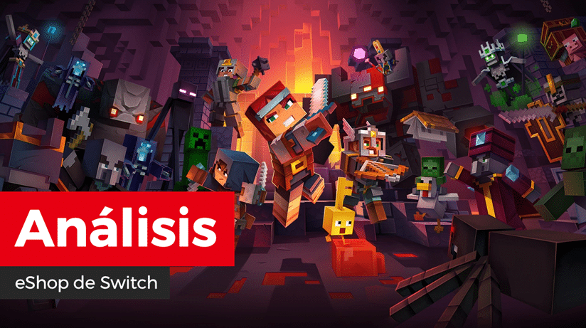 [Análisis] Minecraft Dungeons para Nintendo Switch