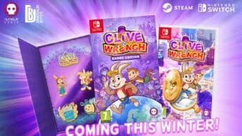 Meridiem Games confirma dos ediciones físicas de Clive ‘N’ Wrench para Nintendo Switch