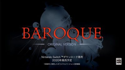 Baroque: Original Version llegará el 12 de noviembre a las Nintendo Switch japonesas