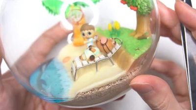Echad un vistazo a este magnífico terrario de Animal Crossing: New Horizons