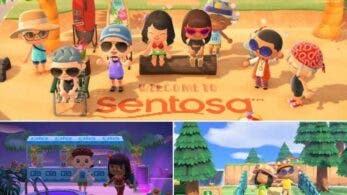 El resort de Sentosa en Singapur reabre virtualmente en Animal Crossing: New Horizons