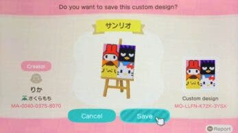 Este vídeo recopila más de 500 diseños para paneles de Animal Crossing: New Horizons