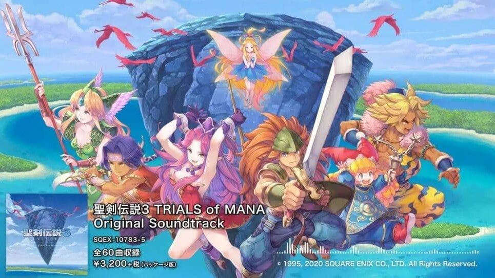 Square Enix comparte un tráiler de la banda sonora de Trials of Mana