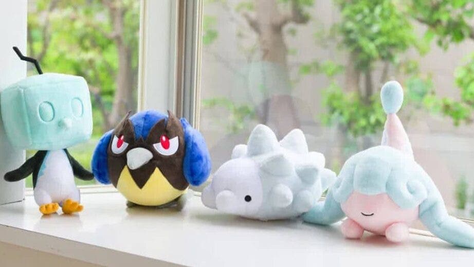 Se revelan los peluches oficiales de Eiscue, Rookidee, Snom y Hatenna para los Pokémon Center de Japón