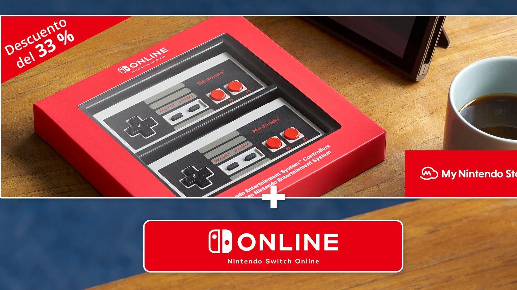 Ya puedes comprar los mandos de NES con un 33 % de descuento al adquirir una suscripción individual o familiar a Nintendo Switch Online hasta el 31 de mayo