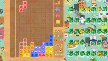 Un vistazo en vídeo al tema de Animal Crossing: New Horizons de Tetris 99