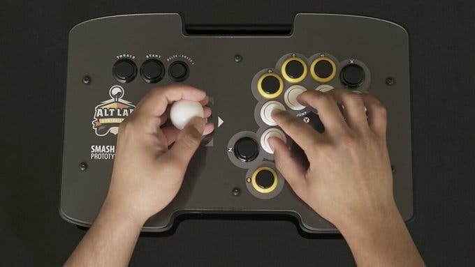 Os presentamos Smash Stick, un mando diseñado especialmente para jugar a Super Smash Bros.