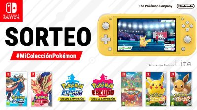 Nintendo sortea este pack de Switch Lite y juegos con #MiColeccionPokemon
