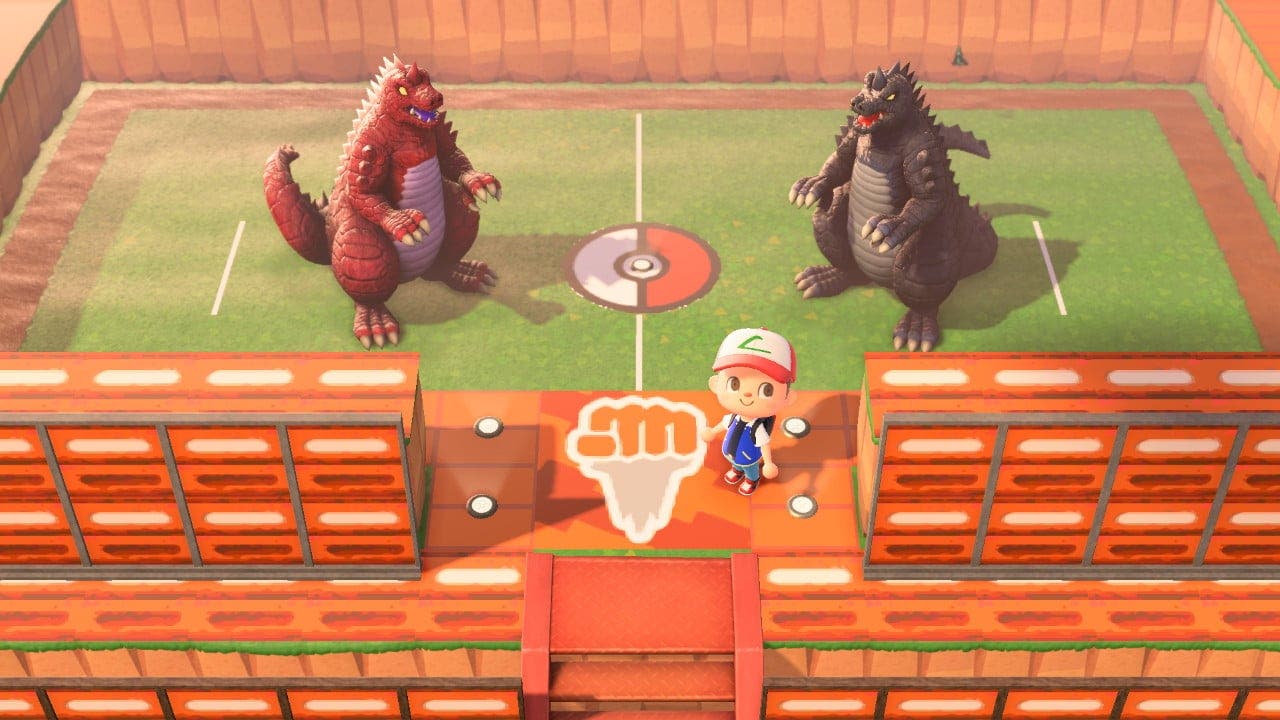 Fan recrea el estadio de tipo Lucha de Pokémon Espada y Escudo en Animal Crossing: New Horizons