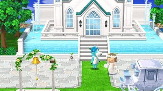 Animal Crossing: Pocket Camp estrena colección nupcial y ceremonia arbolada como terreno