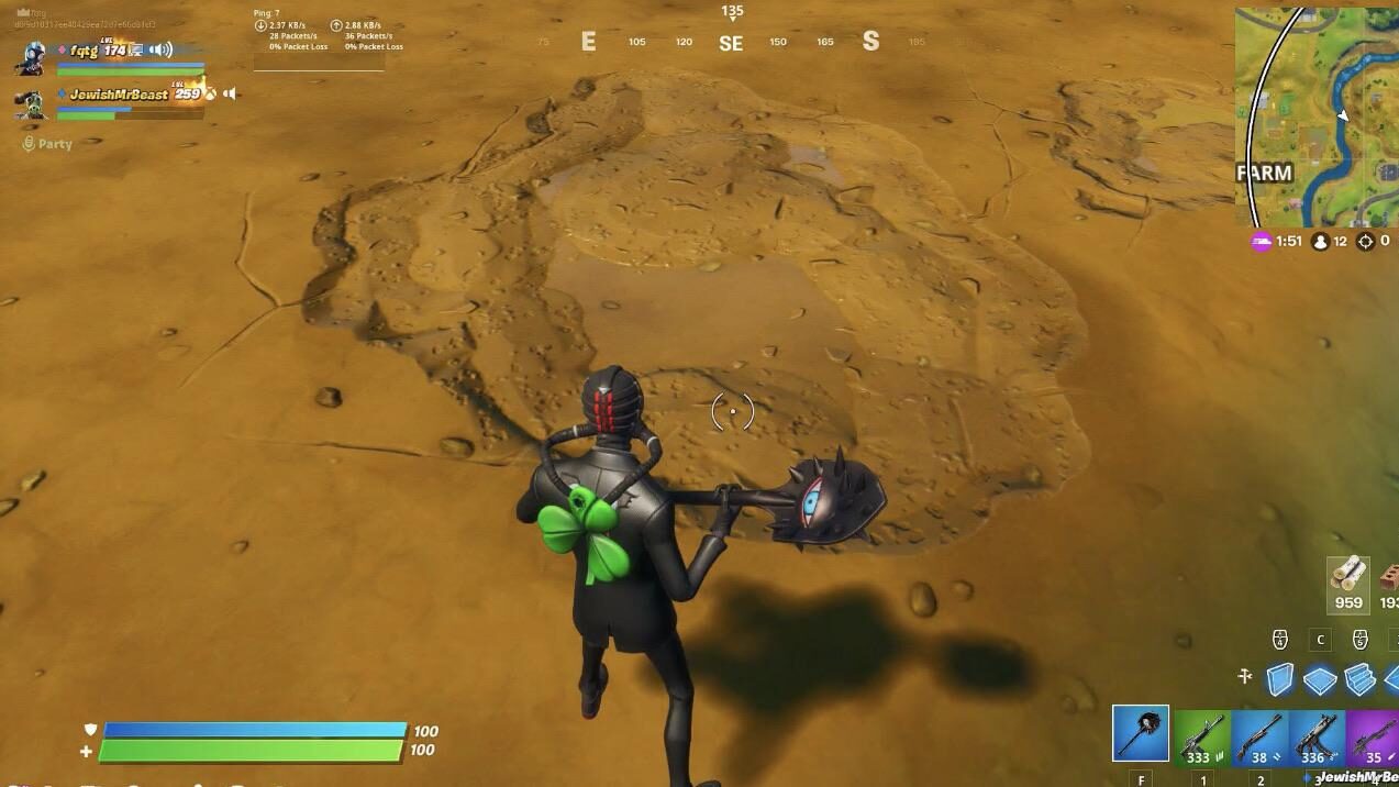 Estos misteriosos pozos de lodo han comenzado a aparecer en Fortnite