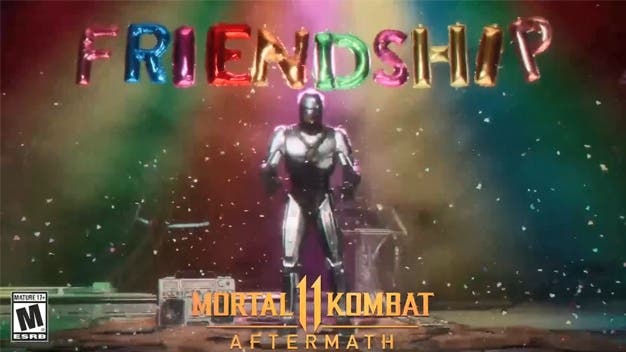 No te pierdas este movimiento Friendship de Robocop en Mortal Kombat 11
