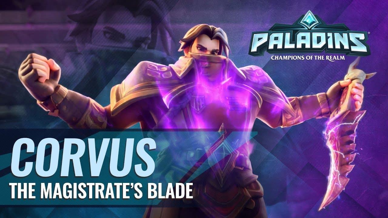 Conoce más sobre Corvus, el nuevo campeón de Paladins