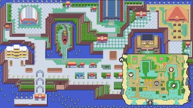Fan de Pokémon recrea el Frente Batalla en Animal Crossing: New Horizons