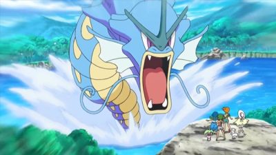 Gyarados ha tenido tres diseños diferentes desde que fue creado
