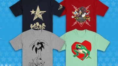 No te pierdas estas nuevas camisetas en descuento de las franquicias de SEGA