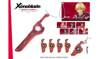 AmiAmi pondrá a la venta estos llaveros de Xenoblade Chronicles: Definitive Edition este mes