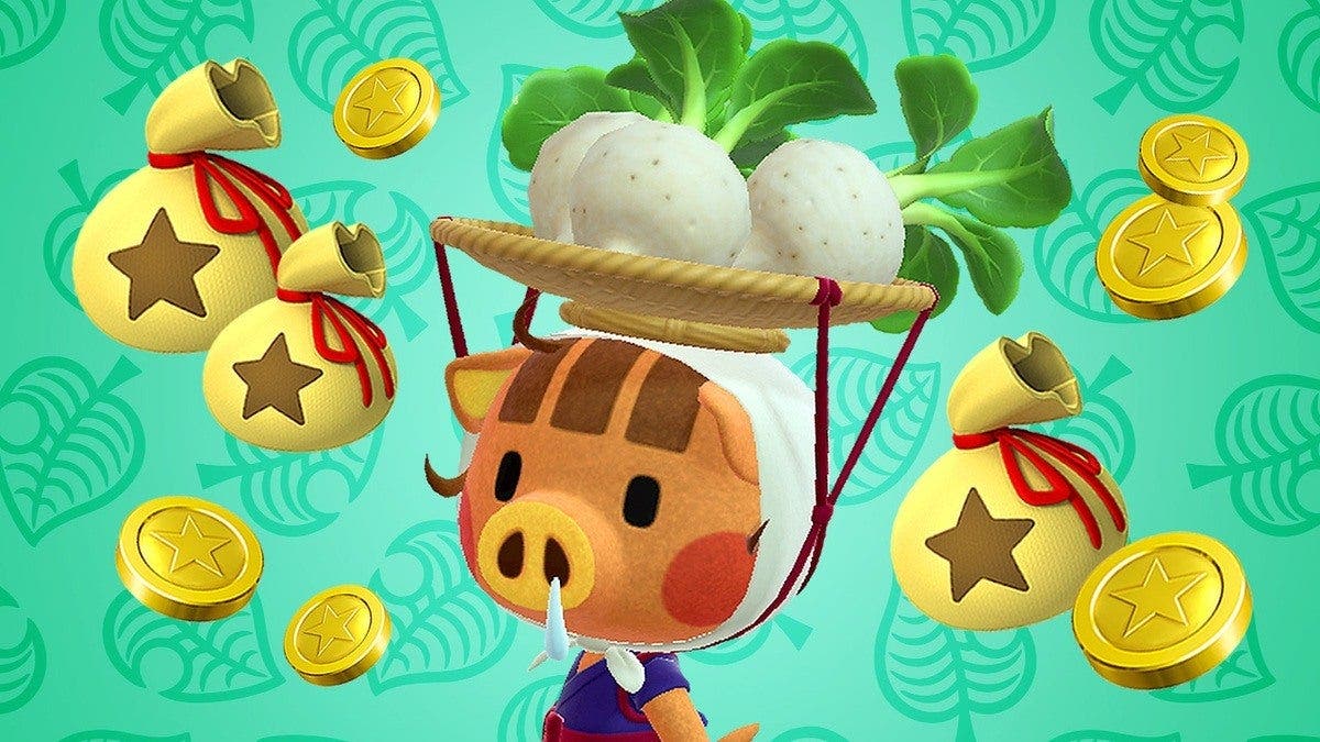 Jugadores están gastando dinero real en esta web de nabos de Animal Crossing: New Horizons