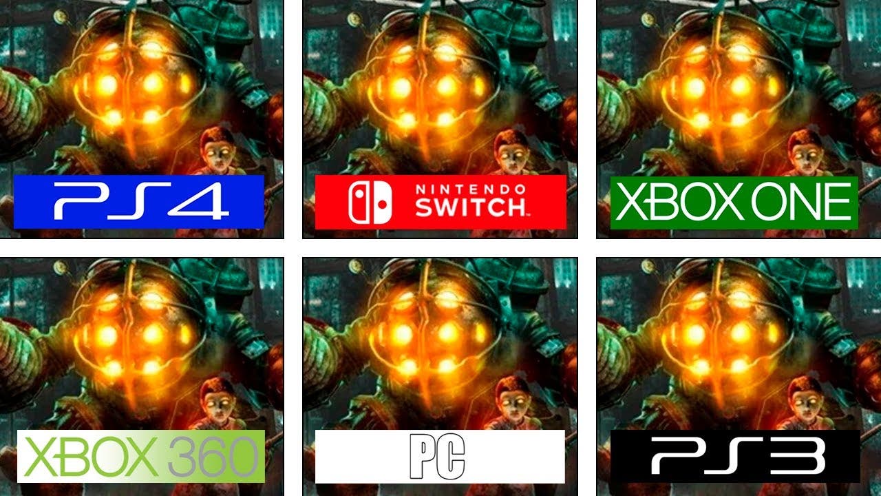 Nuevas comparativas y gameplays de los juegos de BioShock en Nintendo Switch