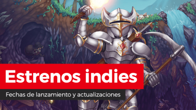 Estrenos indies: Bossgard, Clunky Hero, CrossCode, Infliction, Ministry of Broadcast, Terraria, Urban Flow, What the Golf? y más