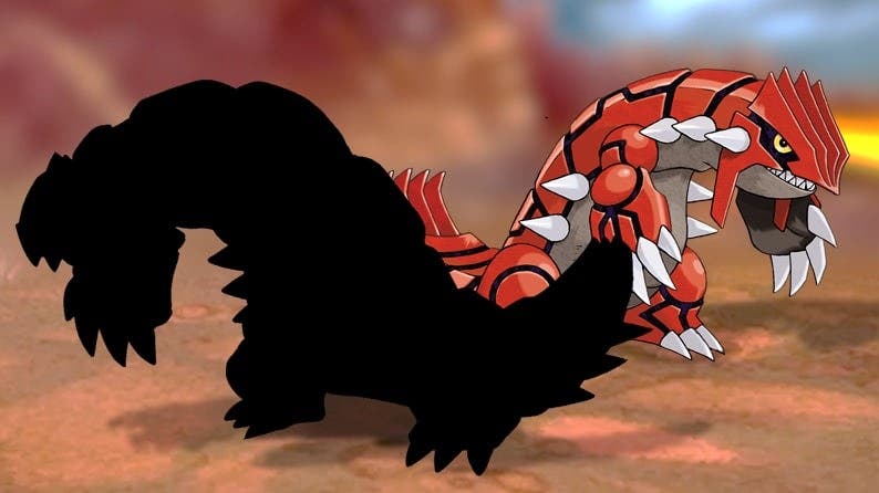 Groudon tenía un aspecto inicial algo diferente en Pokémon Rubí