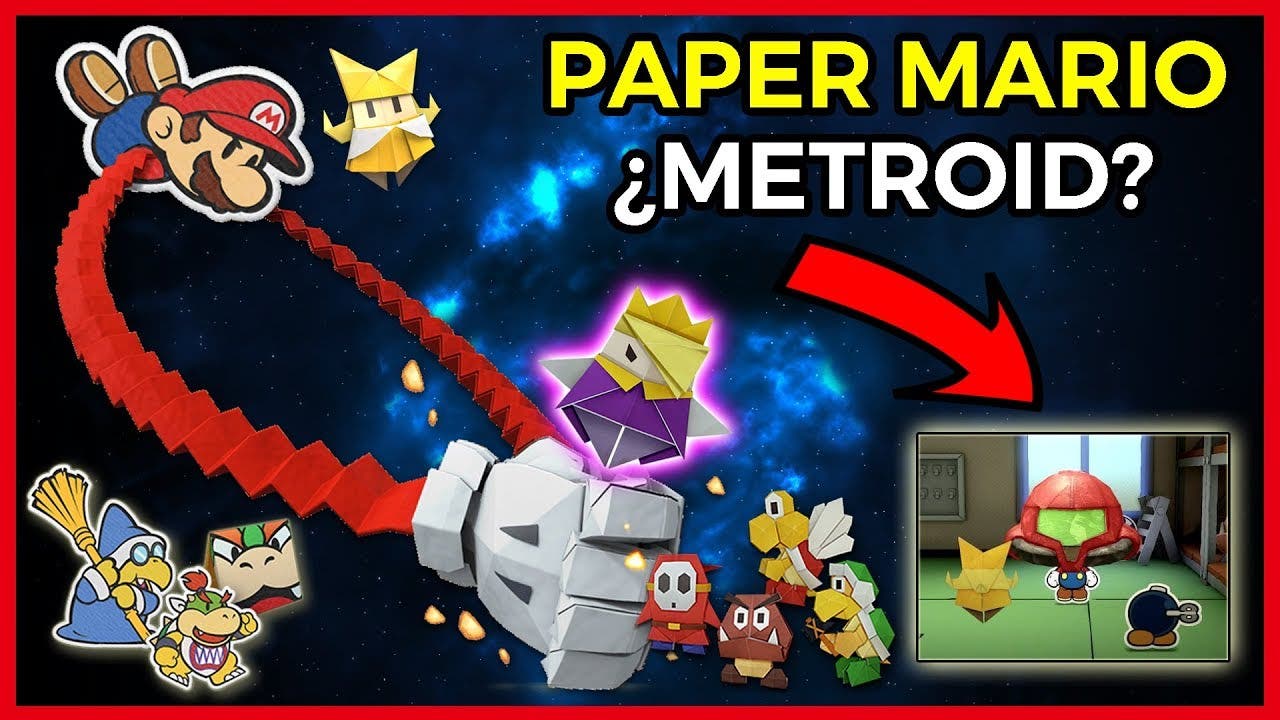 [Vídeo] Todo sobre Paper Mario: The Origami King, guiño a Metroid Prime 4 incluido