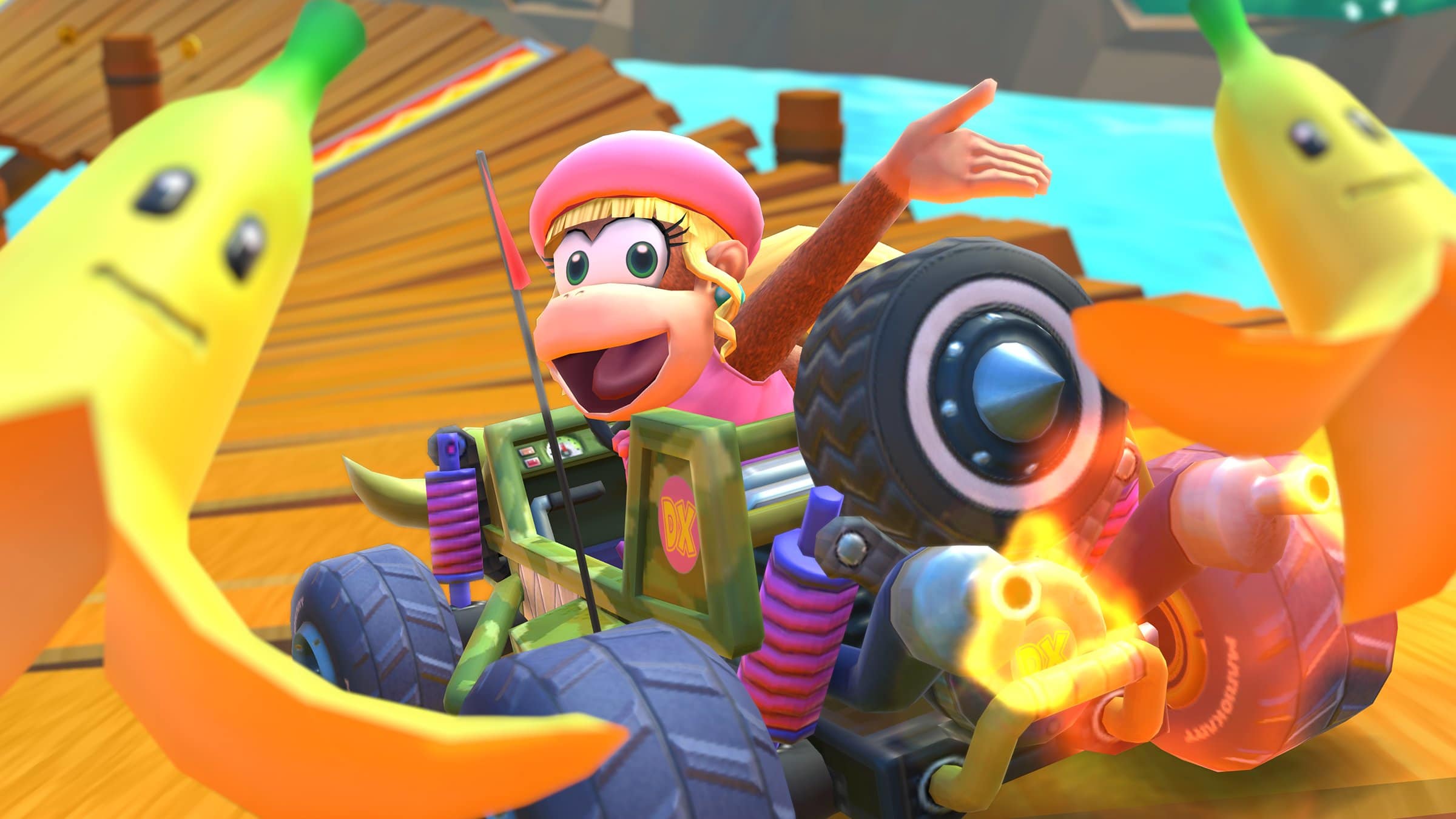 Nintendo repasa la historia de Dixie Kong en este vídeo de Mario Kart Tour - Nintenderos - Nintendo Switch, Switch Lite