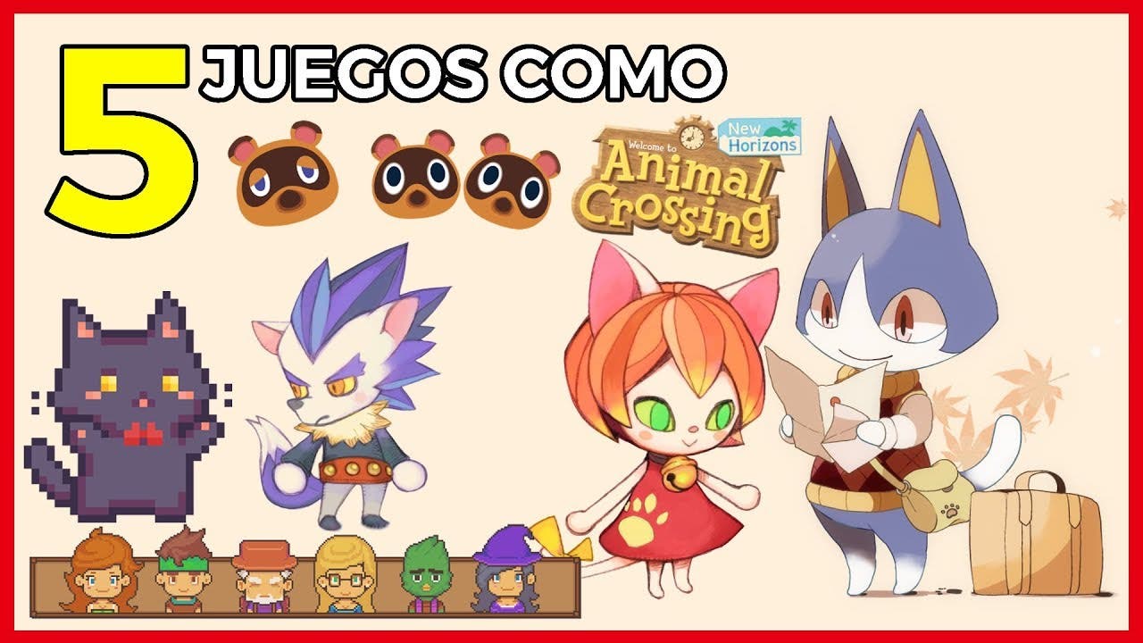 [Vídeo] Os presentamos 5 Juegos similares a Animal Crossing: New Horizons