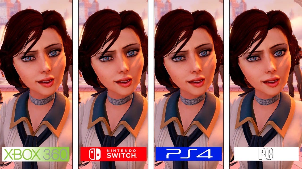 Nueva comparativa en vídeo de BioShock Infinite para Nintendo Switch