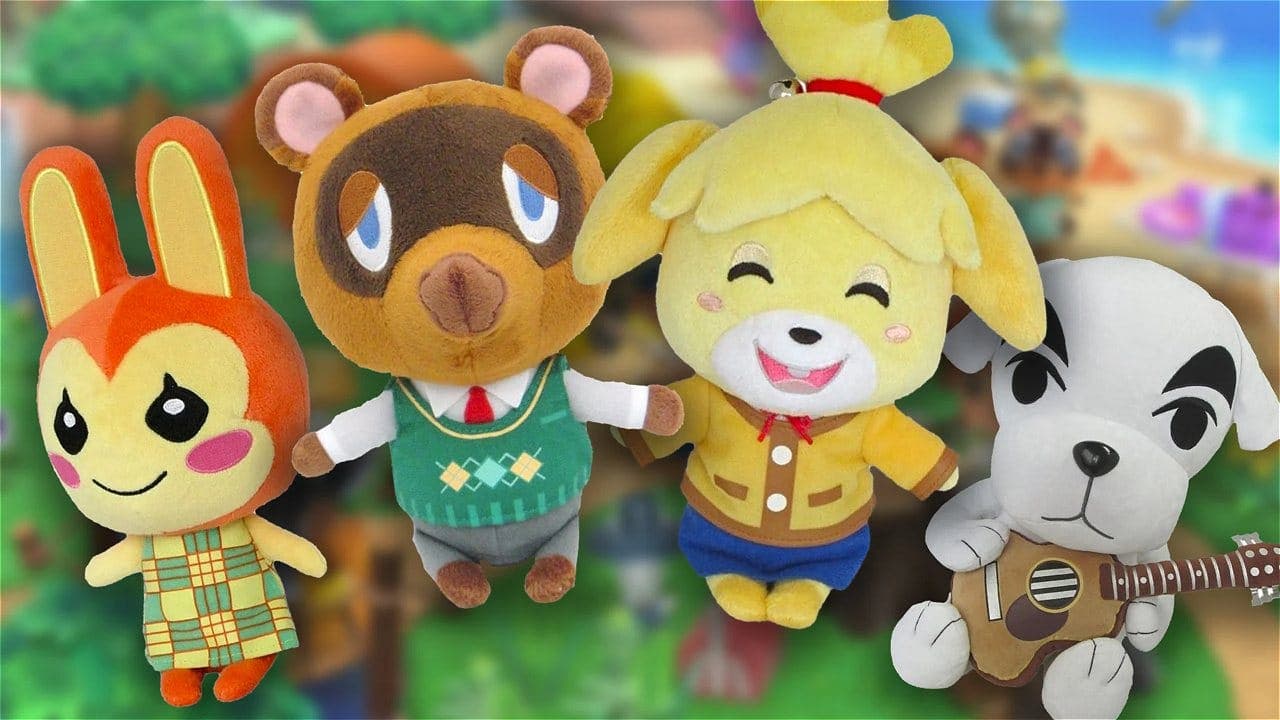 Merchoid está ofreciendo estos adorables peluches de Animal Crossing