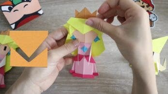 Plantilla imprimible y tutorial para hacer nuestra propia Peach Origami de Paper Mario: The Origami King