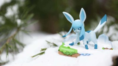 Primer vistazo a la figura de Glaceon de la colección Funko Pokémon de Eevee