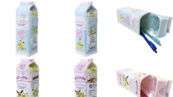 Se anuncia un estuche de Pokémon con forma de cartón de leche para Japón