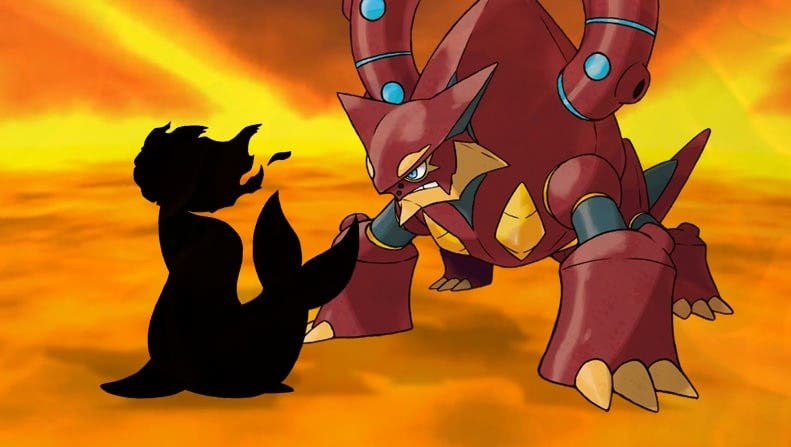 Bomushikā, el primer Pokémon de tipo Agua / Fuego antes de que quedara descartado