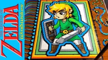 Espectacular homenaje en vídeo a Toon Link de Zelda: The Wind Waker con 31.523 fichas de dominó
