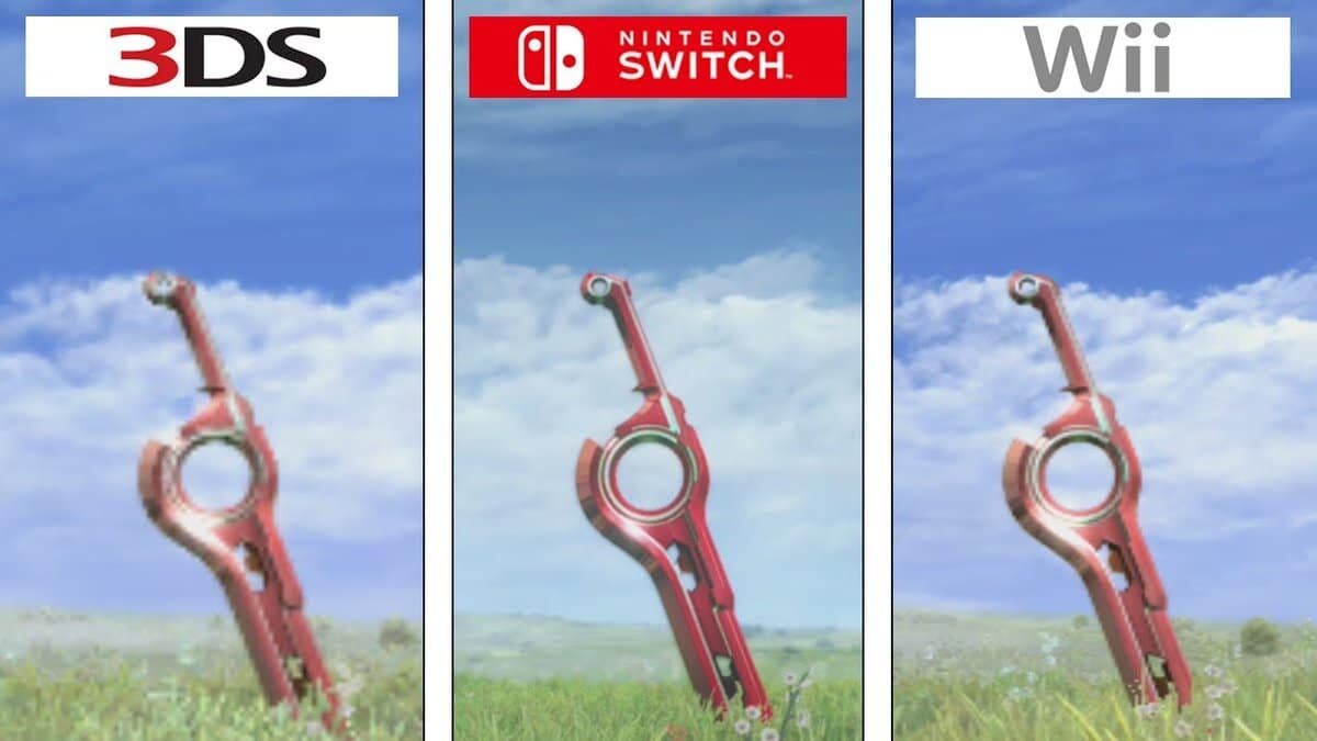 Nueva comparativa en vídeo de Xenoblade Chronicles: Wii vs. New Nintendo 3DS vs. Nintendo Switch
