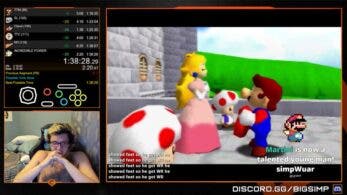 Speedrunner supera el récord mundial de Super Mario 64 tras 8 años de intentos y su celebración ya es viral