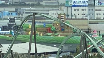 Nuevas fotos de Super Nintendo World muestran un progreso considerable en su construcción