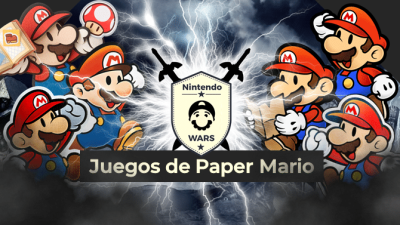 ¡Arranca Nintendo Wars: Juegos de Paper Mario!