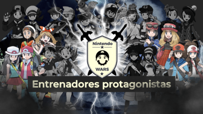 Tercera Ronda de Nintendo Wars: Entrenadores protagonistas de los juegos de Pokémon: ¡Vota por los 4 clasificados!